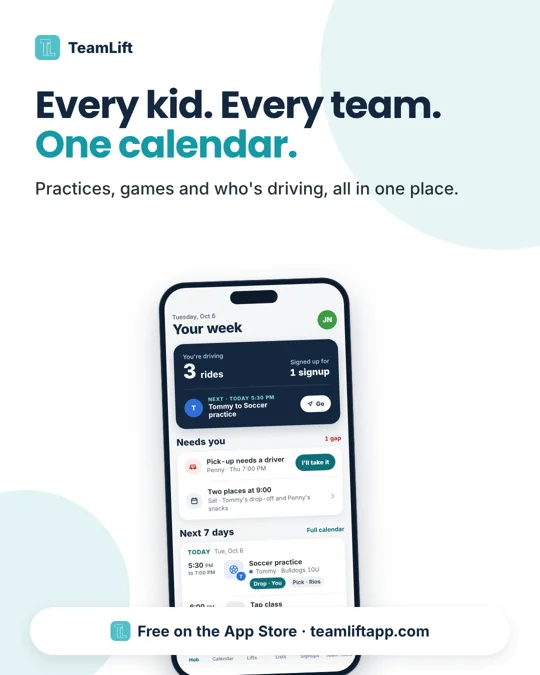 Post image: Every kid. Every team. One calendar.